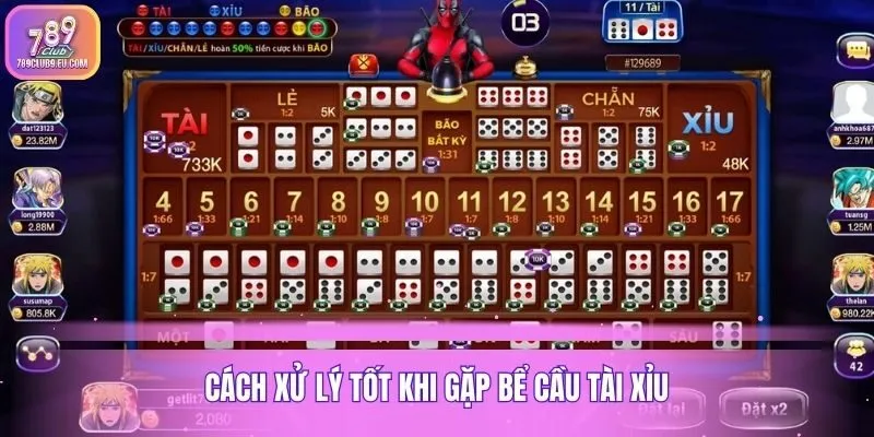 Cách xử lý tốt khi gặp bể cầu tài xỉu